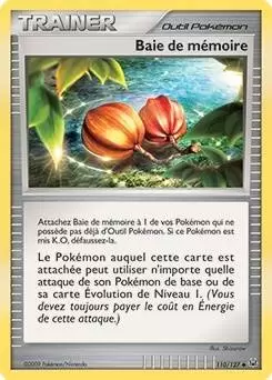 Pokémon Série Platine - Baie de mémoire