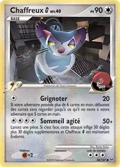 Pokémon Série Platine - Chaffreux