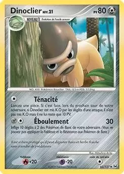 Pokémon Série Platine - Dinoclier