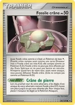 Pokémon Série Platine - Fossile crâne