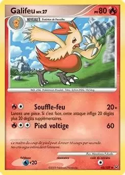 Pokémon Série Platine - Galifeu