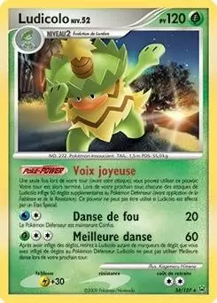 Pokémon Série Platine - Ludicolo