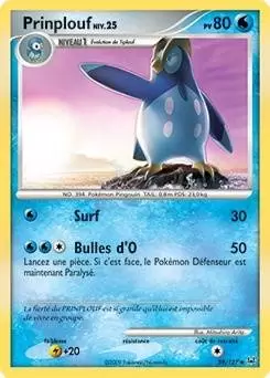 Pokémon Série Platine - Prinplouf