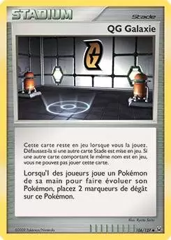 Pokémon Série Platine - QG Galaxie