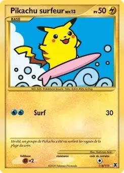 Rivaux Emergeants - Pikachu surfeur