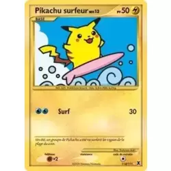 Pikachu surfeur