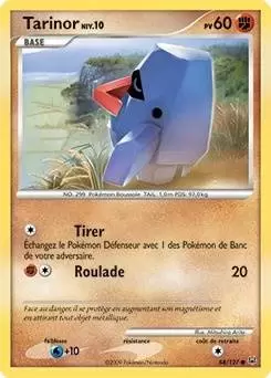 Pokémon Série Platine - Tarinor