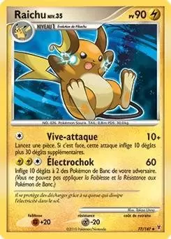 Platine Vainqueurs Suprêmes - Raichu