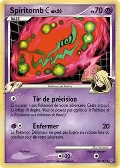 Platine Vainqueurs Suprêmes - Spiritomb