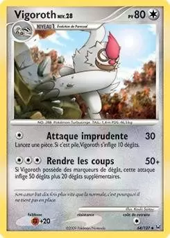 Pokémon Série Platine - Vigoroth