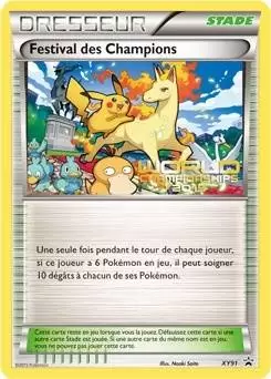 Cartes Promo Black Star XY - Festival des Champions World Championships 2015