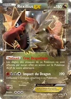 Cartes Promo Black Star XY - Rexillius EX