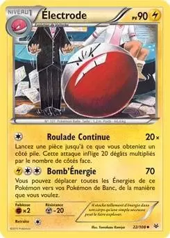 Pokémon XY Ciel rugissant - Électrode