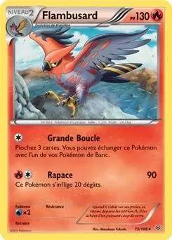 Pokémon XY Ciel rugissant - Flambusard