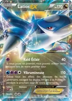 Pokémon XY Ciel rugissant - Latios EX