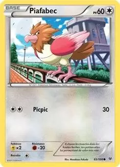Pokémon XY Ciel rugissant - Piafabec