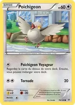 Pokémon XY Ciel rugissant - Poichigeon