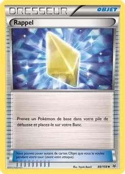 Pokémon XY Ciel rugissant - Rappel