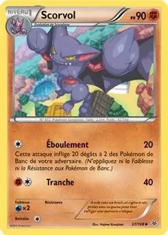 Pokémon XY Ciel rugissant - Scorvol