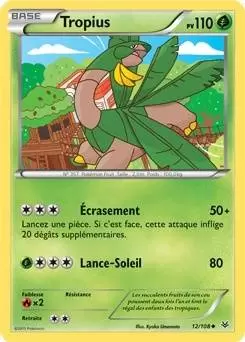 Pokémon XY Ciel rugissant - Tropius