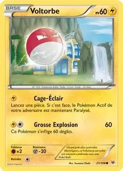 Pokémon XY Ciel rugissant - Voltorbe