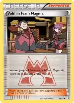 Pokémon XY Double Danger - Admin Team Magma