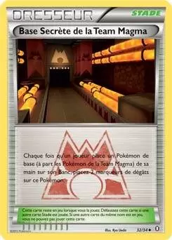 Pokémon XY Double Danger - Base Secrète de la Team Magma