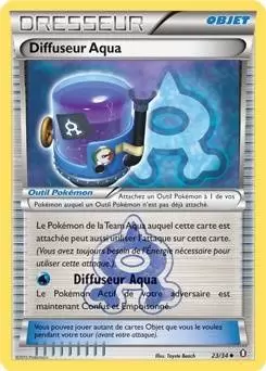 Pokémon XY Double Danger - Diffuseur Aqua