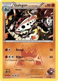 Pokémon XY Double Danger - Galegon de la Team Magma