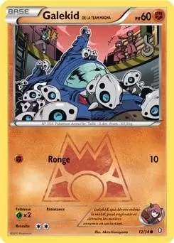 Pokémon XY Double Danger - Galekid de la Team Magma