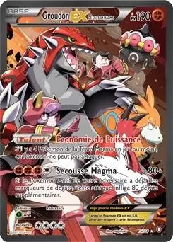 Pokémon XY Double Danger - Groudon EX de la Team Magma