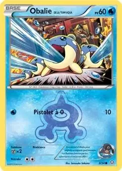 Pokémon XY Double Danger - Obalie de la Team Aqua