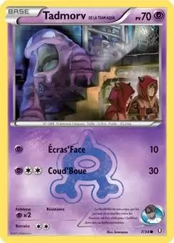 Pokémon XY Double Danger - Tadmorv de la Team Aqua