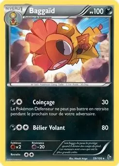Pokémon XY Etincelles - Baggaïd