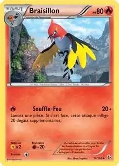 Pokémon XY Etincelles - Braisillon