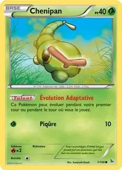 Pokémon XY Etincelles - Chenipan