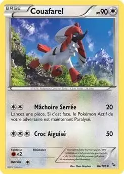 Pokemon SL6-99/131 R Couafarel Reverse VF Français 