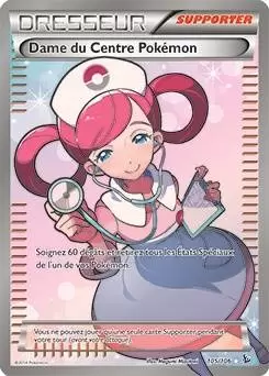 Pokémon XY Etincelles - Dame du Centre Pokémon