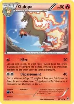 Pokémon XY Etincelles - Galopa
