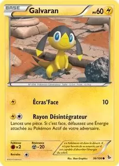 Pokémon XY Etincelles - Galvaran