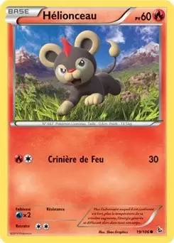 Pokémon XY Etincelles - Hélionceau