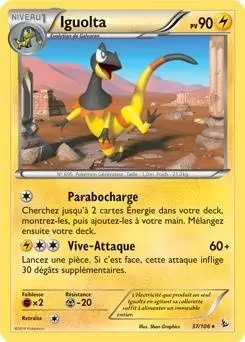 Pokémon XY Etincelles - Iguolta