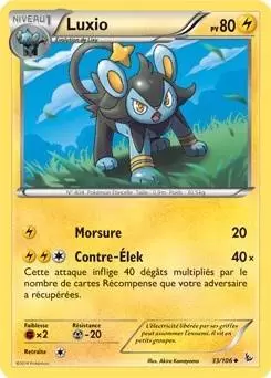 Pokémon XY Etincelles - Luxio