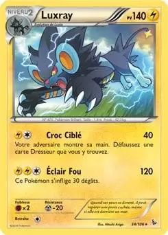 Pokémon XY Etincelles - Luxray