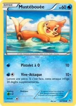 Pokémon XY Etincelles - Mustébouée