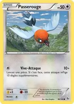 Pokémon XY Etincelles - Passerouge