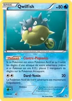 Pokémon XY Etincelles - Qwilfish
