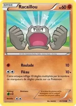 Pokémon XY Etincelles - Racaillou