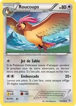 Pokémon XY Etincelles - Roucoups