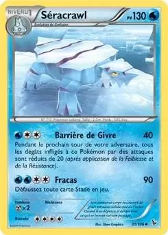 Pokémon XY Etincelles - Séracrawl